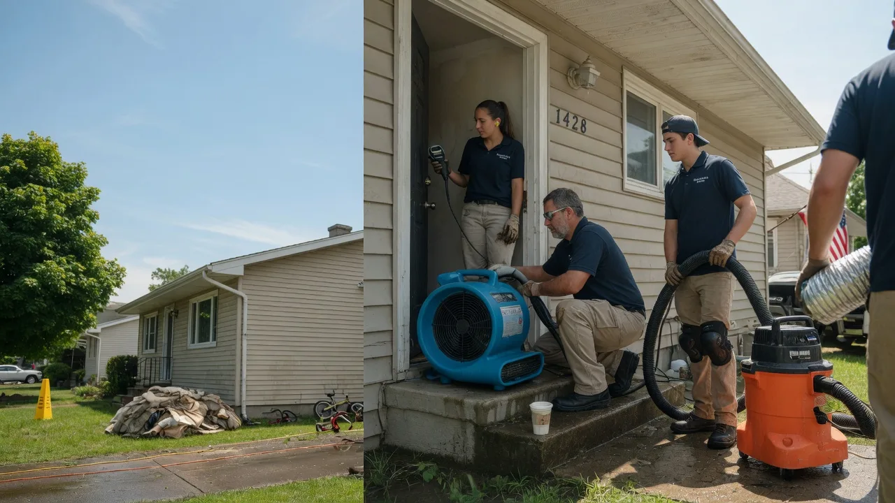 Water Damage Restoration in Cooksville, IL near me